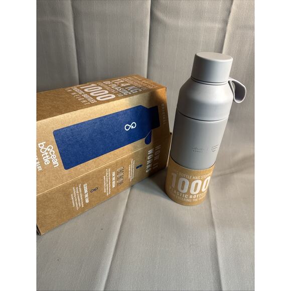 Ocean Bottle Other - Ocean Bottle Vacuum Insulated Stainless Steel 500ml / 16.9oz Rock Grey - NWT